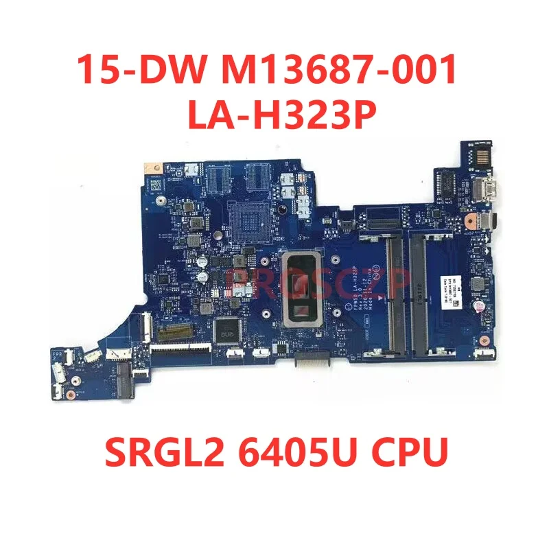 Placa base para ordenador portátil HP 15-DW, M13687-601 de L51985-601, L68075-601 L68077-601, con 6405U/I3/I7 GM/940MX 100%, prueba de L68080-601