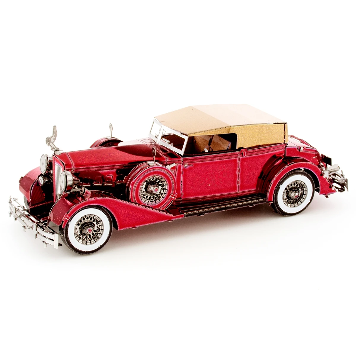 1934 Packard Twelve Convertible 3D Metal Puzzle Model Kits DIY Laser Cut Puzzles Jigsaw Toy For Children