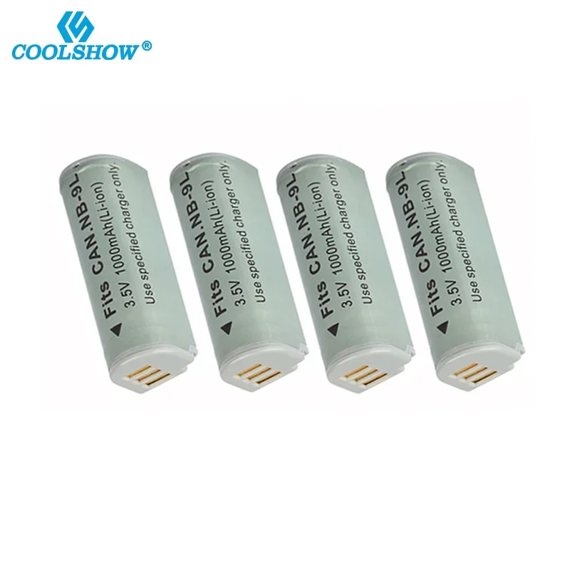 NB-9L NB 9L Battery for Canon PowerShot SD4500 IS IXUS 1000 1100 500 510 HS IXY 13 50S ELPH 510 520 530 HS 1000mAh Battery
