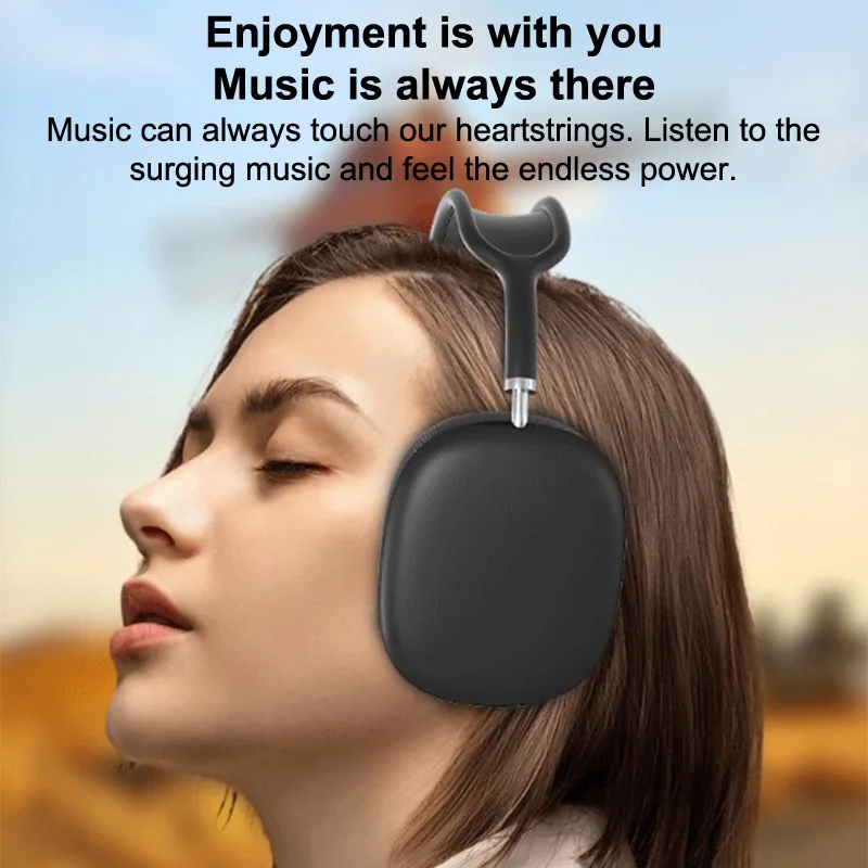 P9 Bluetooth-Headset, kabelloses Multifunktions-P9 Pro Max-Headset, hochwertiges kabelloses Headset