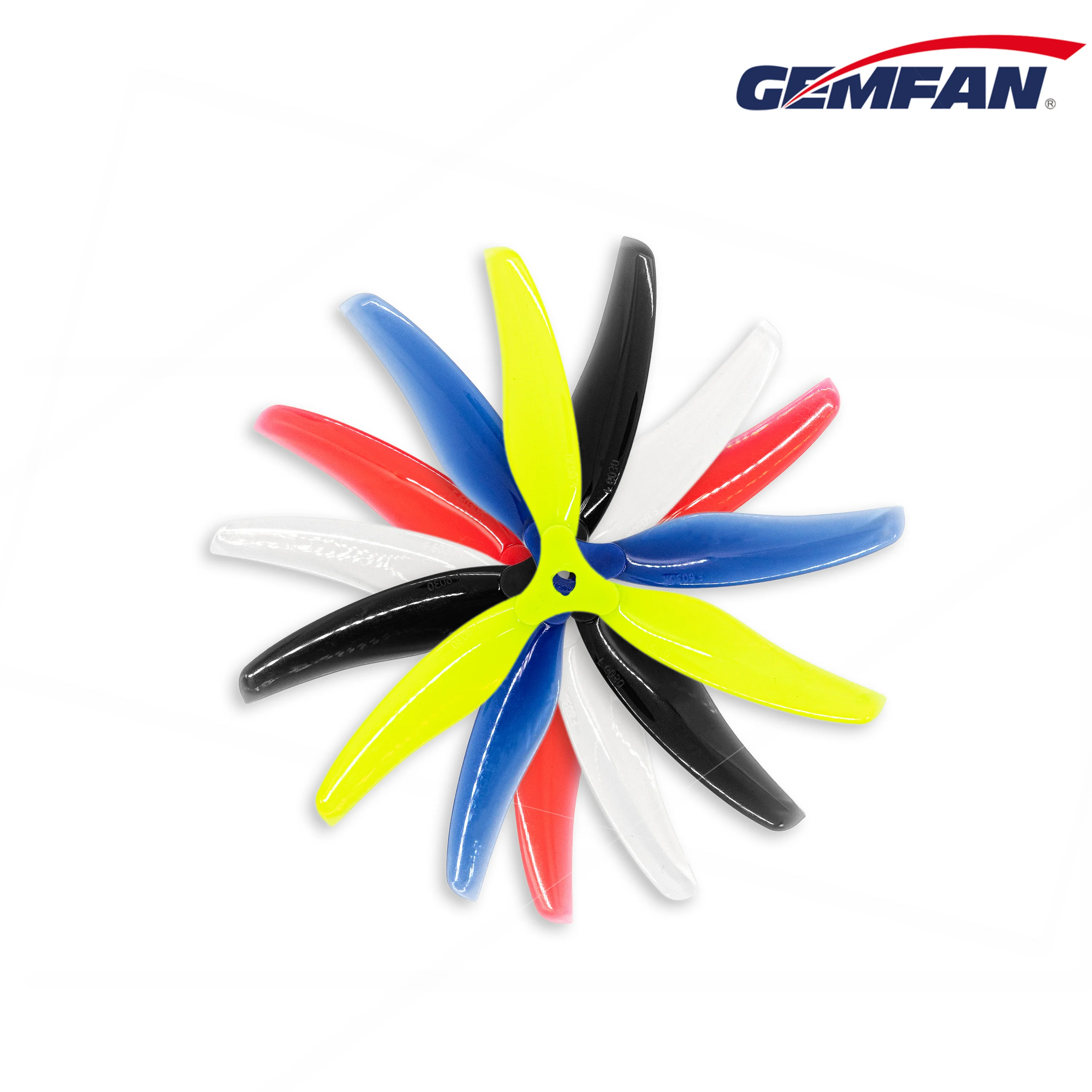 6030 المروحة القابلة للطي 3 شفرات حرة Gemfan المرن Proppy طويلة المدى PC FPV سباق الدعائم 6 بوصة LR طائرات بدون طيار مجداف 4 زوج/الوحدة #1