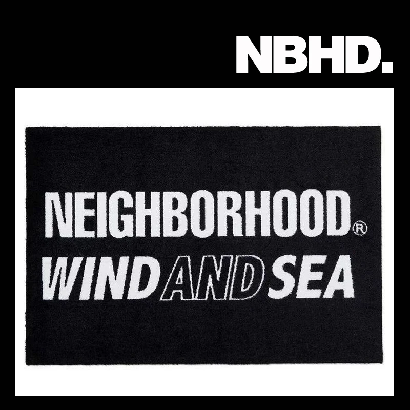 

NEIGHBORHOOD NBHD SEA Trendy Carpet Entry Door Anti-Slip Mats 80x50cm