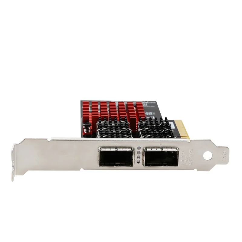 40G Gigabit Dual Port Network Card XL710-QDA2 PCI-E X8 QSFP Gigabit Fiber Optic Network Card Video card