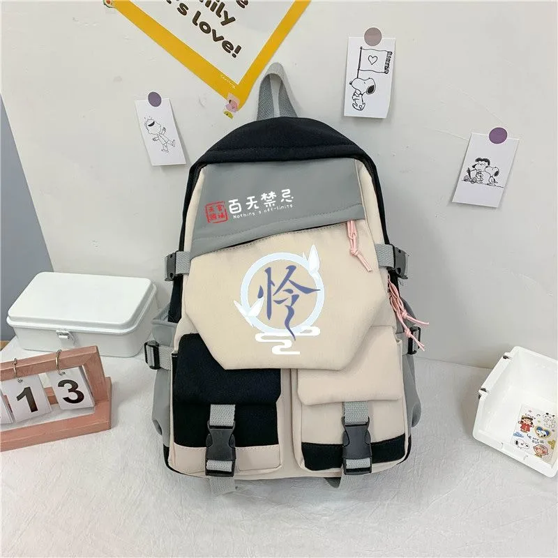 

Благословение небожителей, рюкзак, 41x28x13, небесное официальное благословение, школьные сумки для студентов, детей и подростков, большие вместительные рюкзаки Mochilas в стиле аниме для девочек и мальчиков, подарок