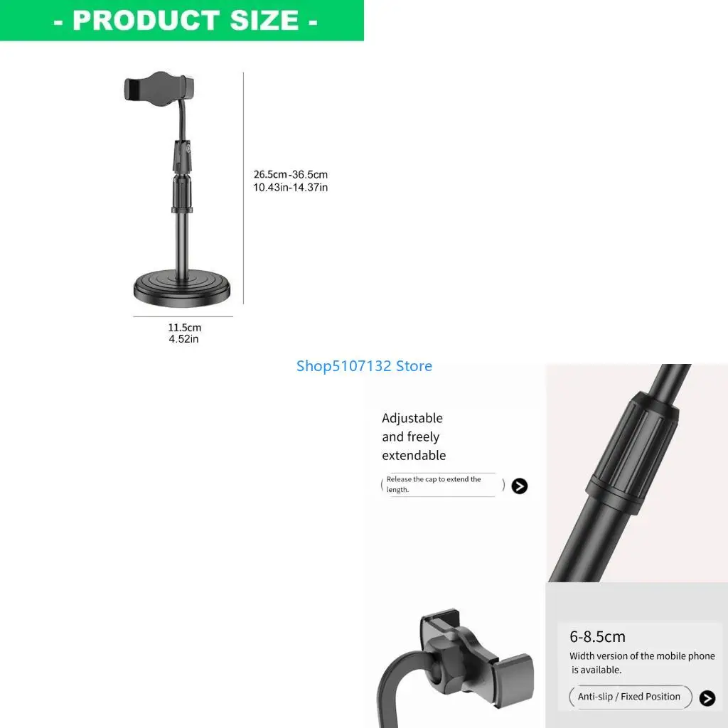 87HD Overhead Tripod Holder Arm Table Tabletop Shootings Stand Tripods
