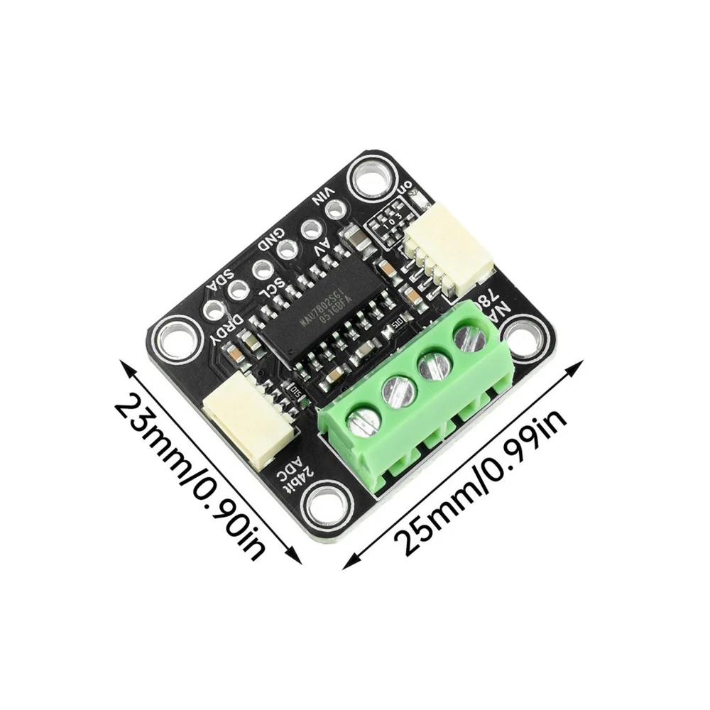NAU7802 24-Bit ADC Data Conversion Pressure Module 2-Channel Differential Input With PGA Compatible For Sensor Development
