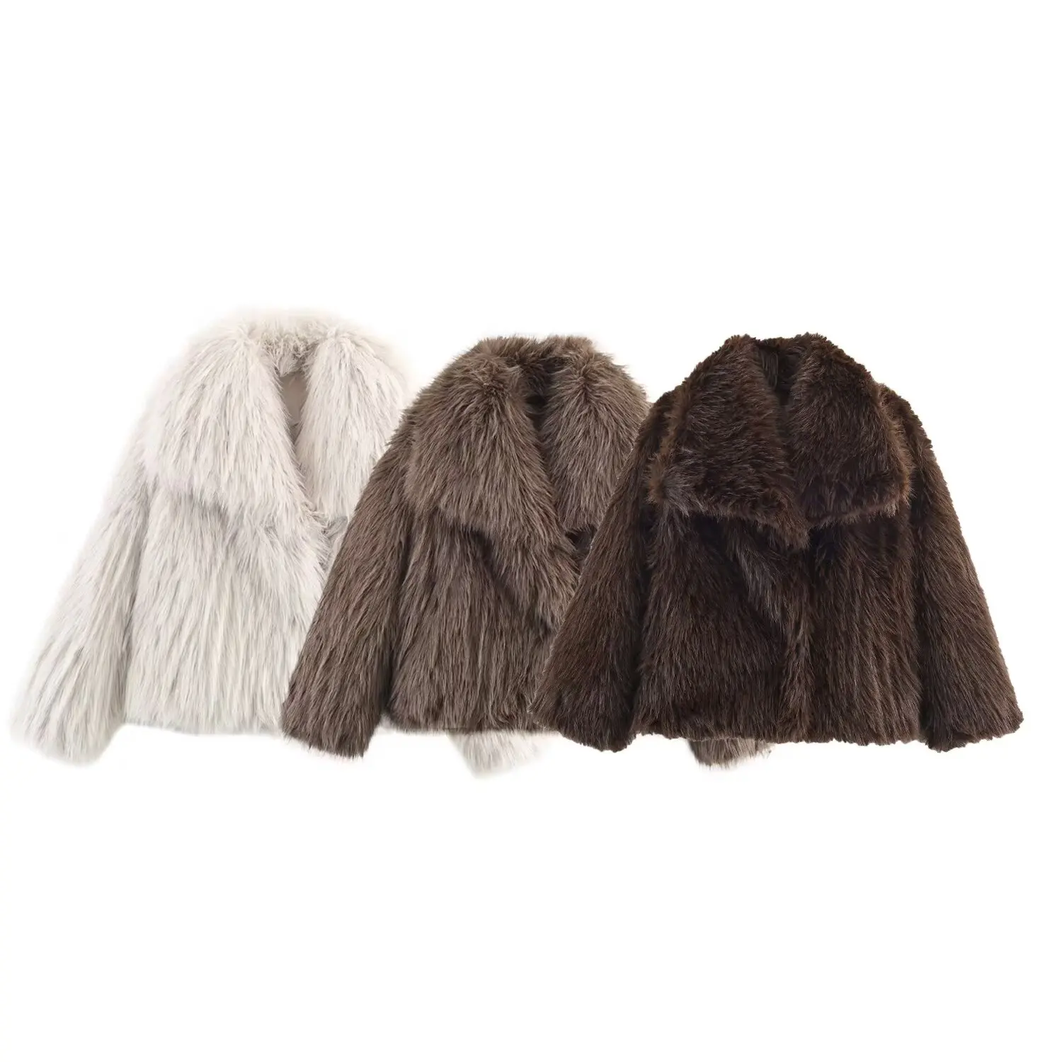 

2025 New Arrival: Fashionable Women's Jacket - Long-Line Collared Street-Style Trench Coat