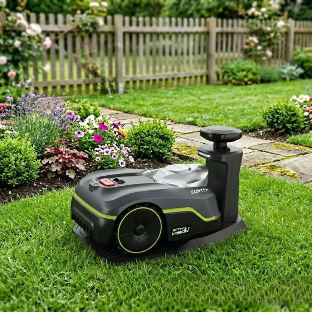Wireless Remote Control Electric Lawn Mower DIY Assembly Automatic Grass Cutter Robot For Home Garden Lawn