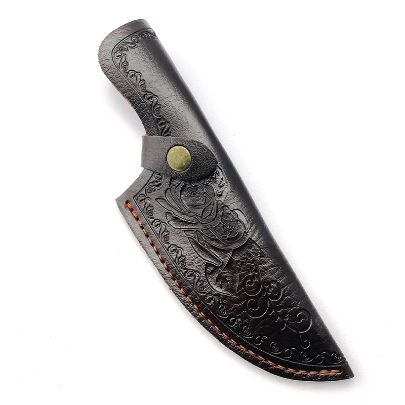 Folding Knife Set Universal Leather Sheath Customized DIY Accessories