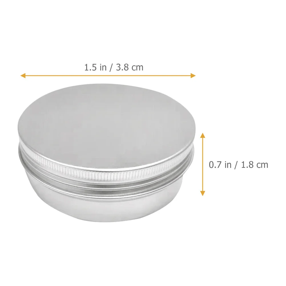 24 قطعة حاويات القصدير الألومنيوم صناديق المجوهرات مانعة للتسرب السفر المنظم لحاملي القرط ماكياج مسحوق عشب حقيبة للتخزين #4