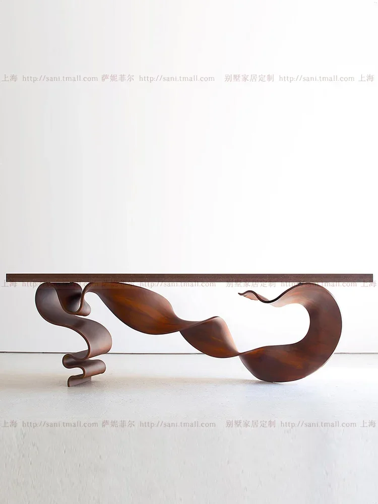 Table Personality Creative Long Table House Silent Style Solid Wood Porch