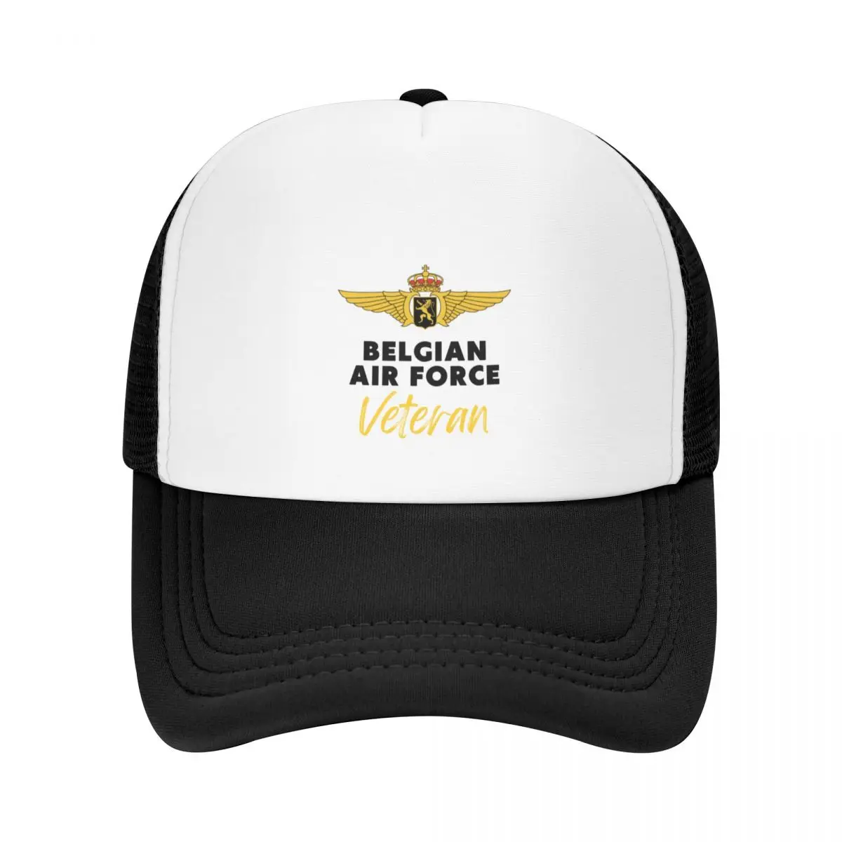 

Proud Belgian air force veteran Baseball Cap Wild Ball Hat Cosplay Hat Man For The Sun Men's Hats Women's