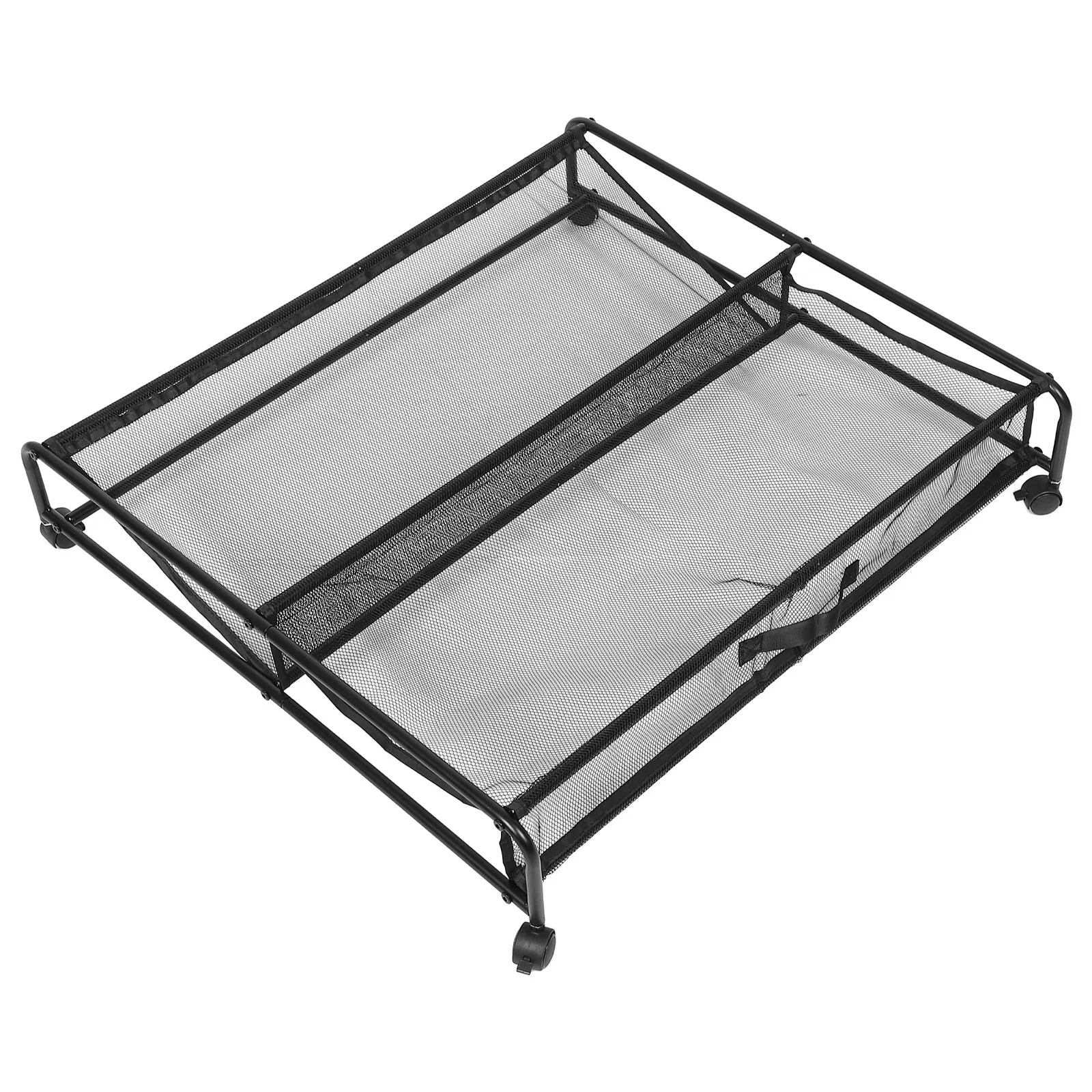 

Rolling Under Bed Storage Containers Clothes Organizer Mesh Design for Small Bedrooms Easy Access Under Bed Storage with Wheels