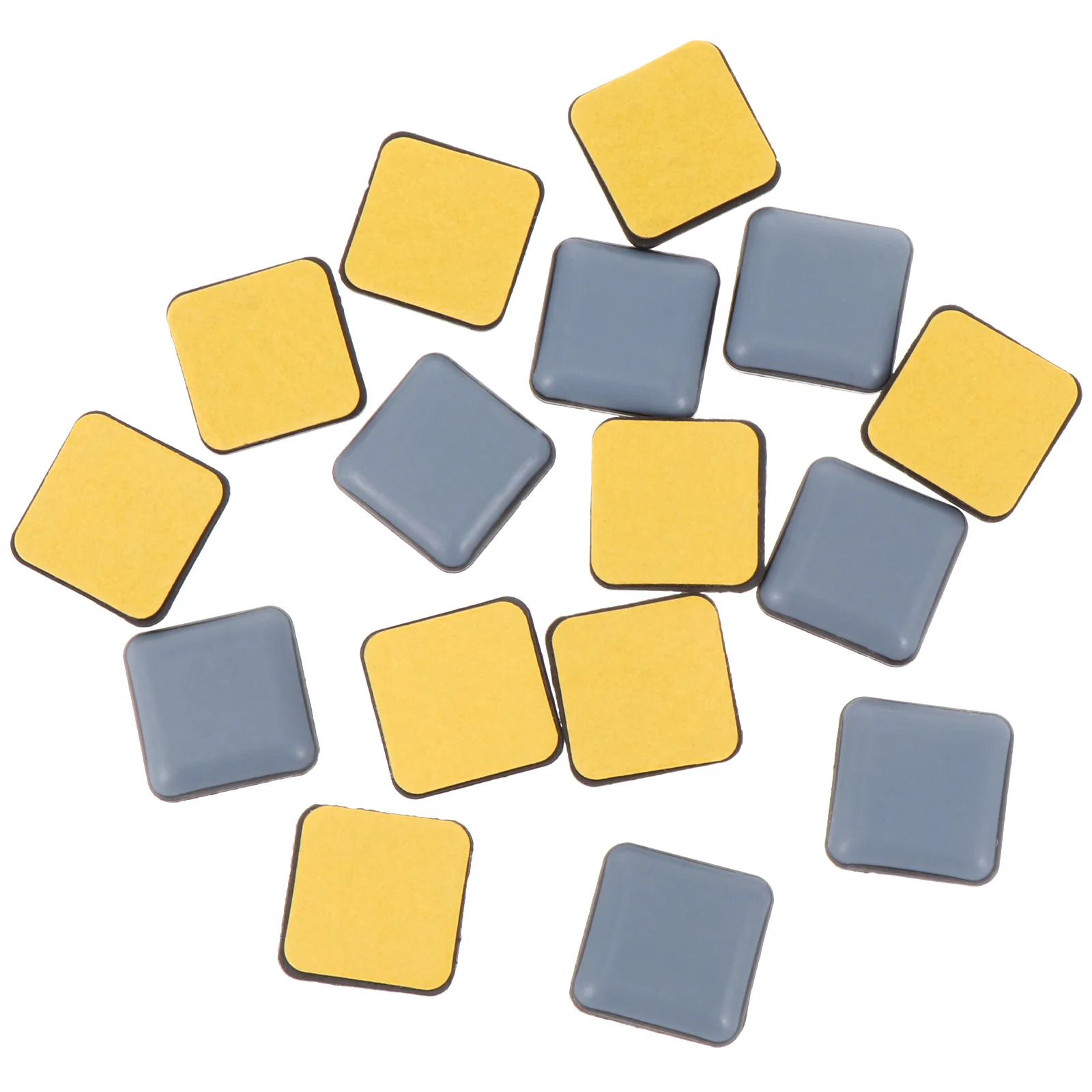 16 قطعة 20 مللي متر الأثاث ينزلق المضادة للانزلاق الإنزلاق منصات واقية من الضوضاء حافظات الأرضية للأثاث الخشبي سهلة الاستخدام