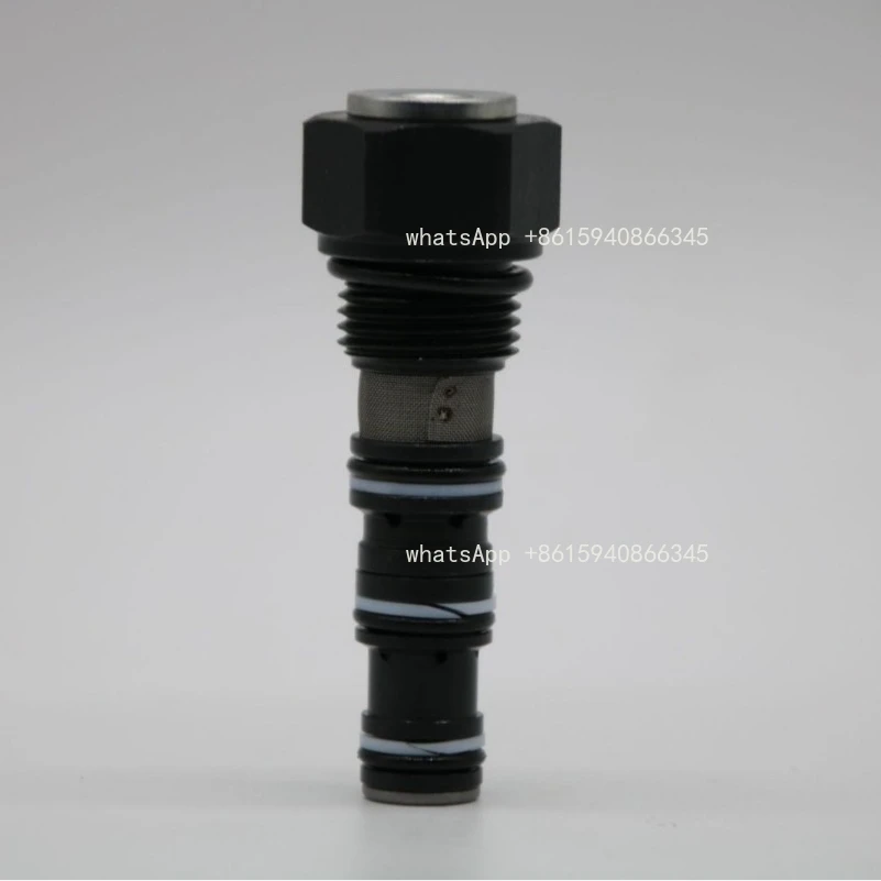 Threaded cartridge type hydraulic control check valve