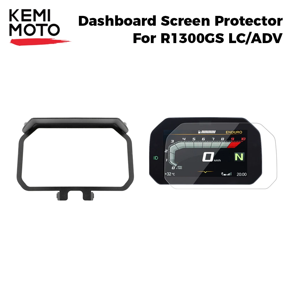 For BMW R1300GS Accessories Dashboard Screen Protector TFT Display Anti Theft Bracket Sun Visor R 1300 GS Instrument Cover