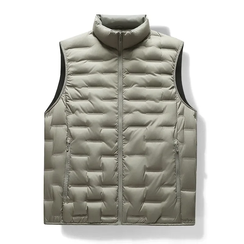 Men's Warm Vest, Windproof Lightweight Fashionable Outdoor Hiking Cycling Running Traveling Camping Daily Men's Casual Jacket