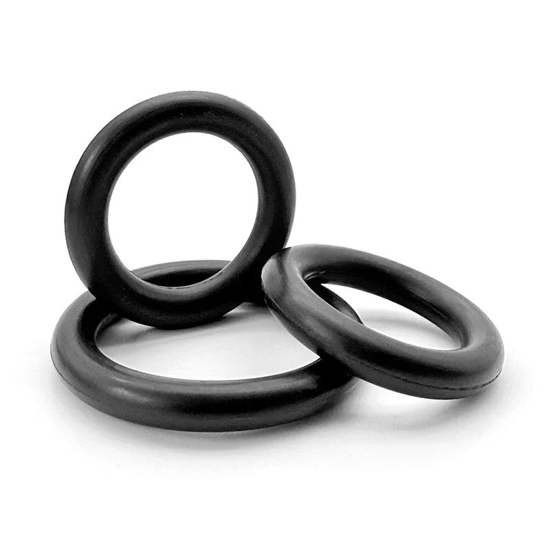 ID 6-25mm NBR O Ring Kit Rubber Seal Washer abrasion resistance 225 Pieces Mechanical Equipment and Hydraulic Systems Use