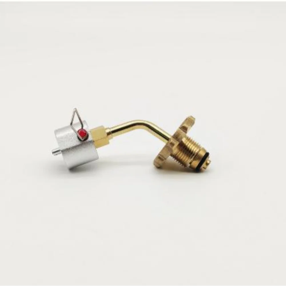 Robust Inflation Valve for 1LB Propane Tanks and For mapp Gas Cylinders Compatible with Standard Gas Cylinder Systems Globally