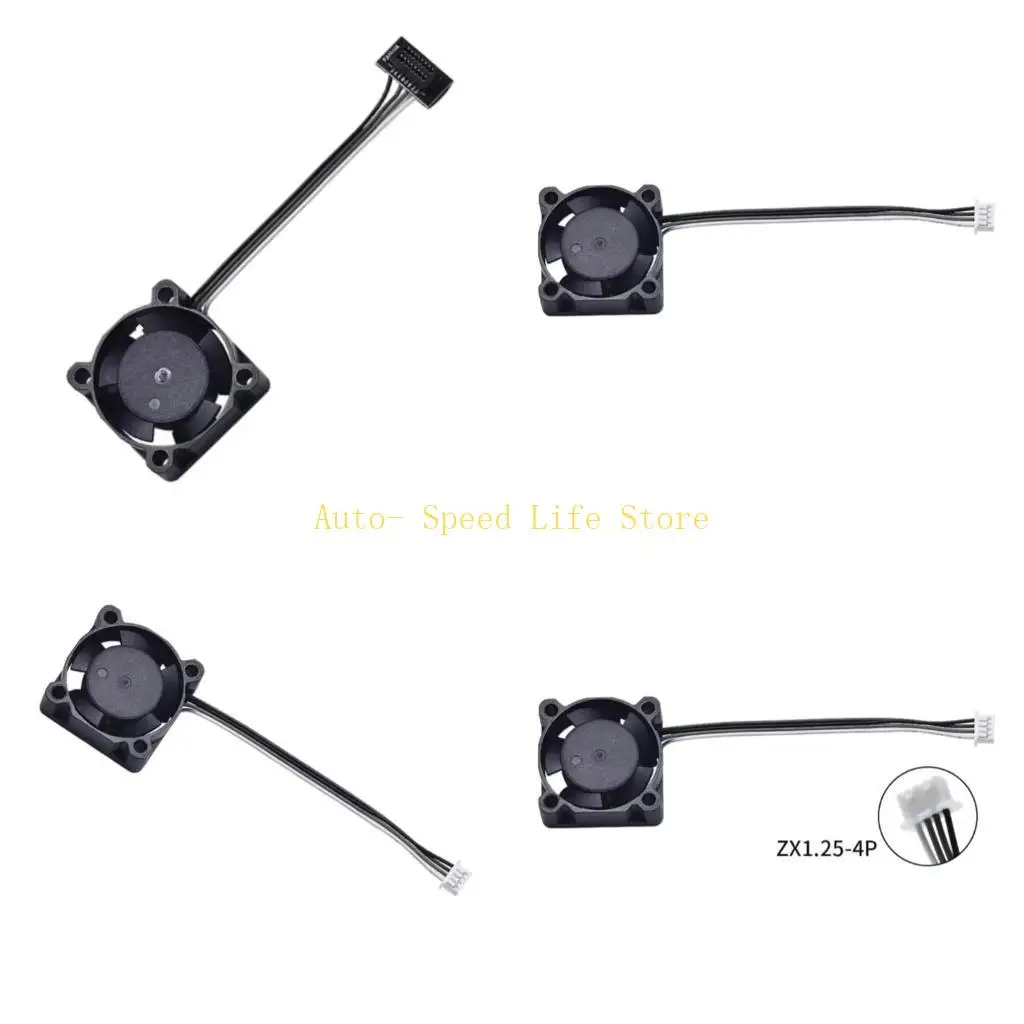 

02DA Hotend Cooling Fan 2510 Double Bearing Brushless Fan 15000rpm 5V Fan 25x25x10mm