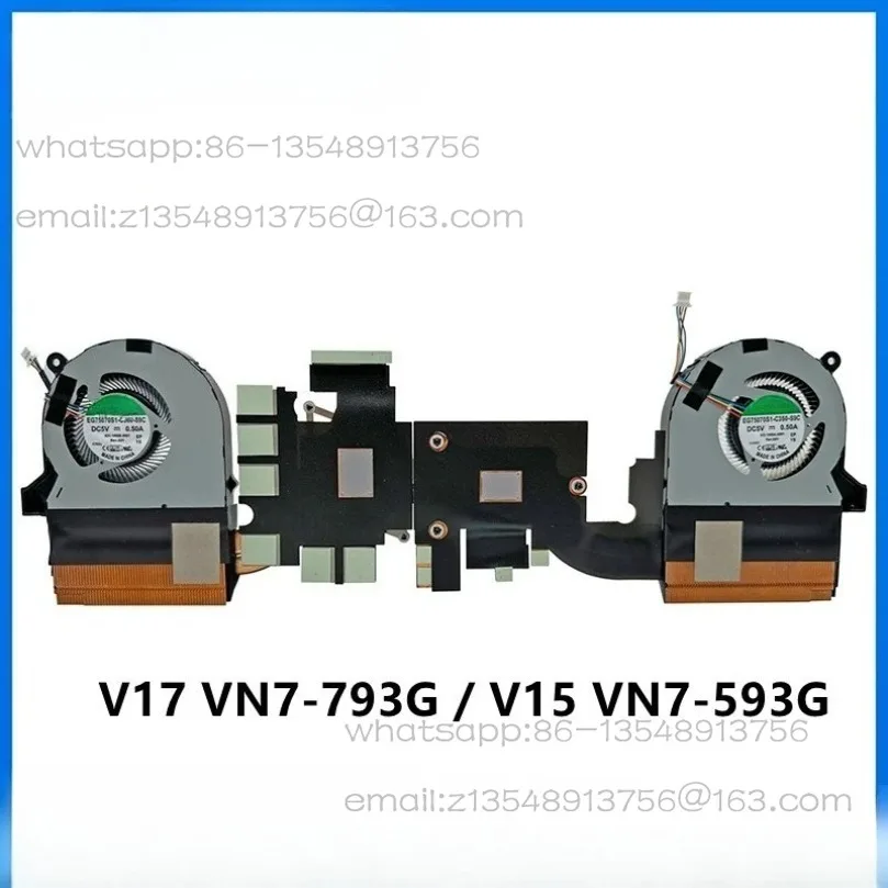 Brand new and original, suitable for VN7-593 VN7-793G radiator fast delivery