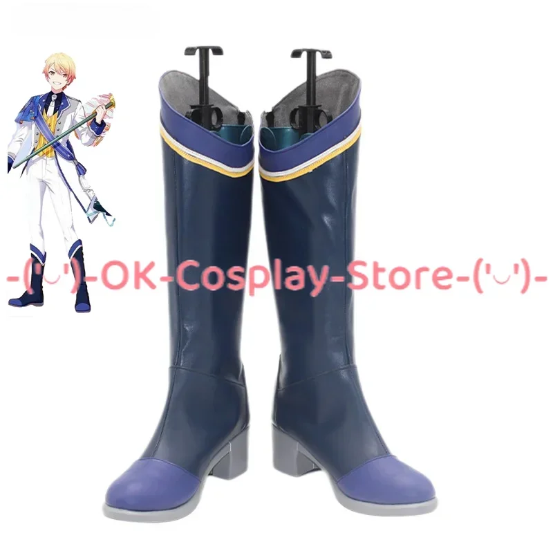 

[Customized] Project Sekai 3rd Anniversary Tenma Tsukasa Cosplay Shoes Anime Roleplay Props Halloween Carnival PU Leather Boots
