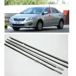 Car Exterior Window Seal Belt Molding Trim Shield Layer Sealing Strip For Toyota Corolla 2009 2010 2011 2012