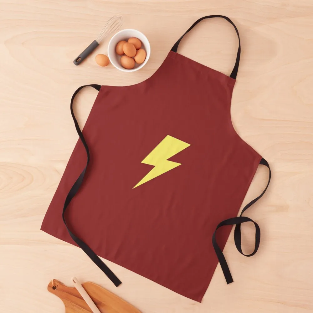 

Lightning Bolt Apron Beauty japanese style Kids Chef Uniform Woman Apron