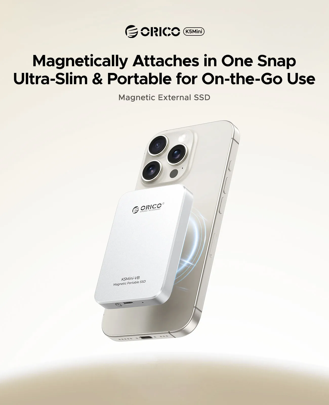 ORICO 560MB/S SSD portatile USB3.2 PSSD 480GB SSD esterno per iPhone 17 16Pro/Max ProRes 4K ProRes K5MINI-VB