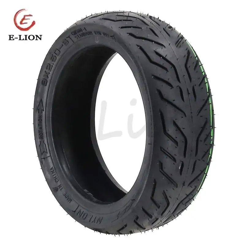 سكوتر كهربائي عالي الجودة 9x2.50-6 إطار مفرغ توصيل سريع إطار CST مقاوم للاهتراء ومتين أنبوب داخلي سميك 9x2
