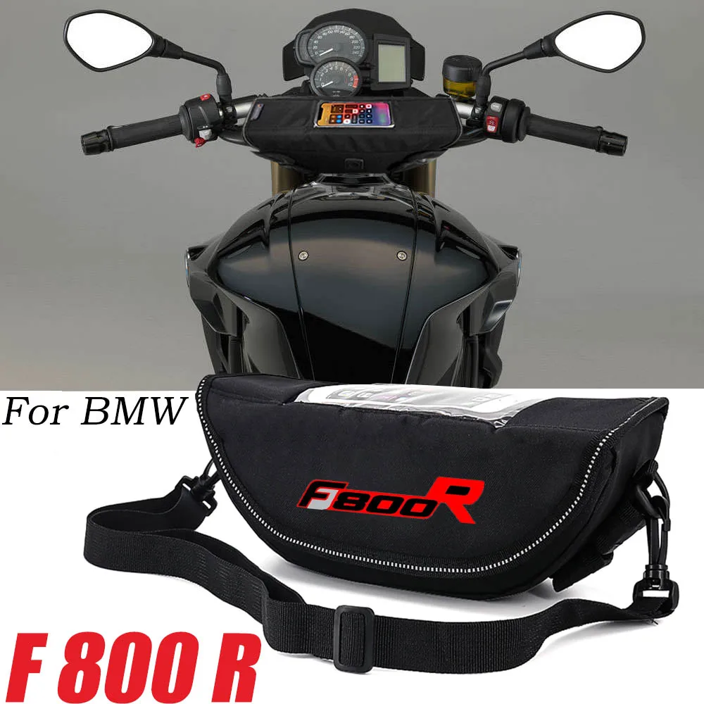 

For BMW F800R F800 R F 800 R Motorcycle accessory Waterproof And Dustproof Handlebar Storage Bag navigation bag