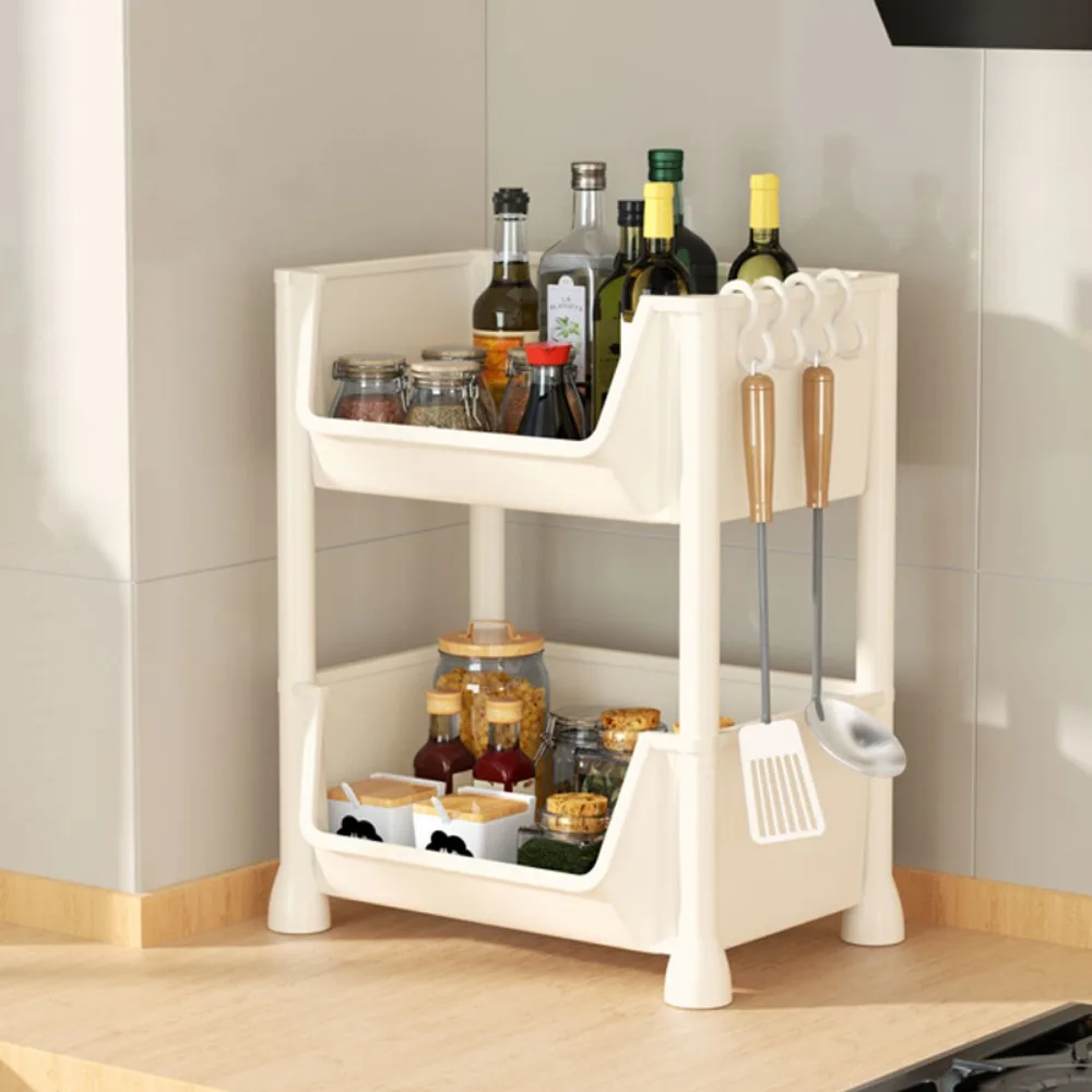 Storage Shelves Table Rack Trolley Solid Wood Console Home Use with Wheel Oak Sofa Back Dinning Room Poplar Storage Kitchen Cart