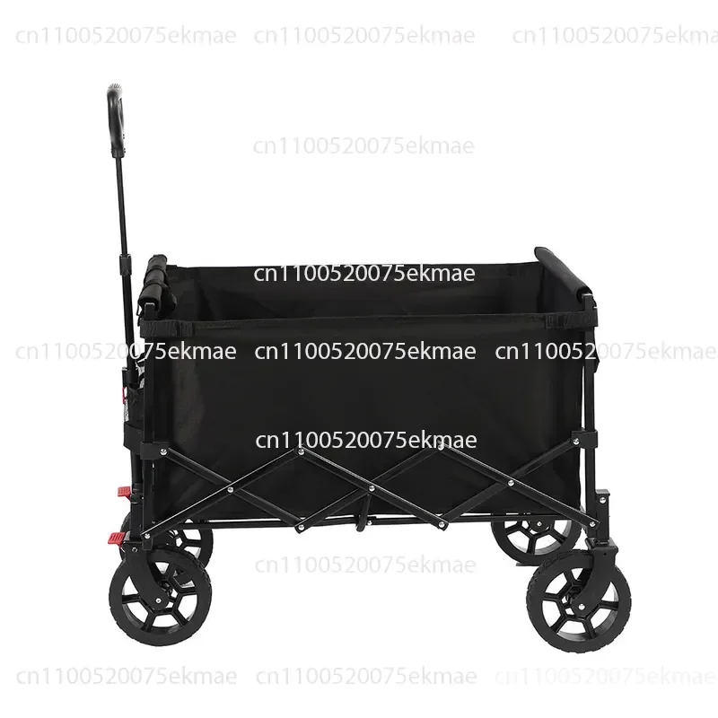Camper trolley foldable small trailer portable stall trolley