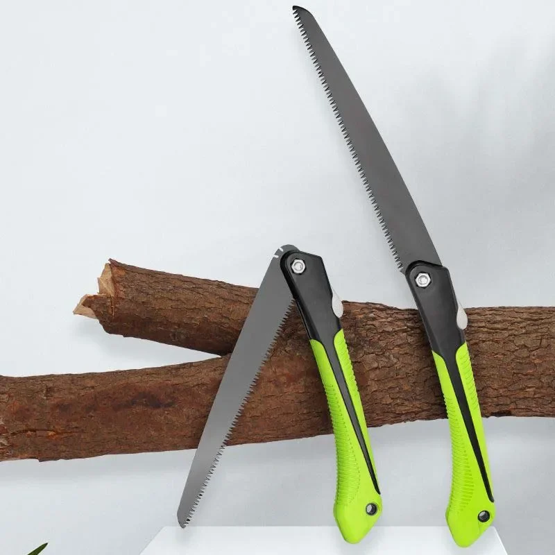 Multifunctiona Folding Saw Heavy Duty Extra Hand Saw for Wood Camping DIY Wood Pruning Saw with Hard Teeth Pruning Tools