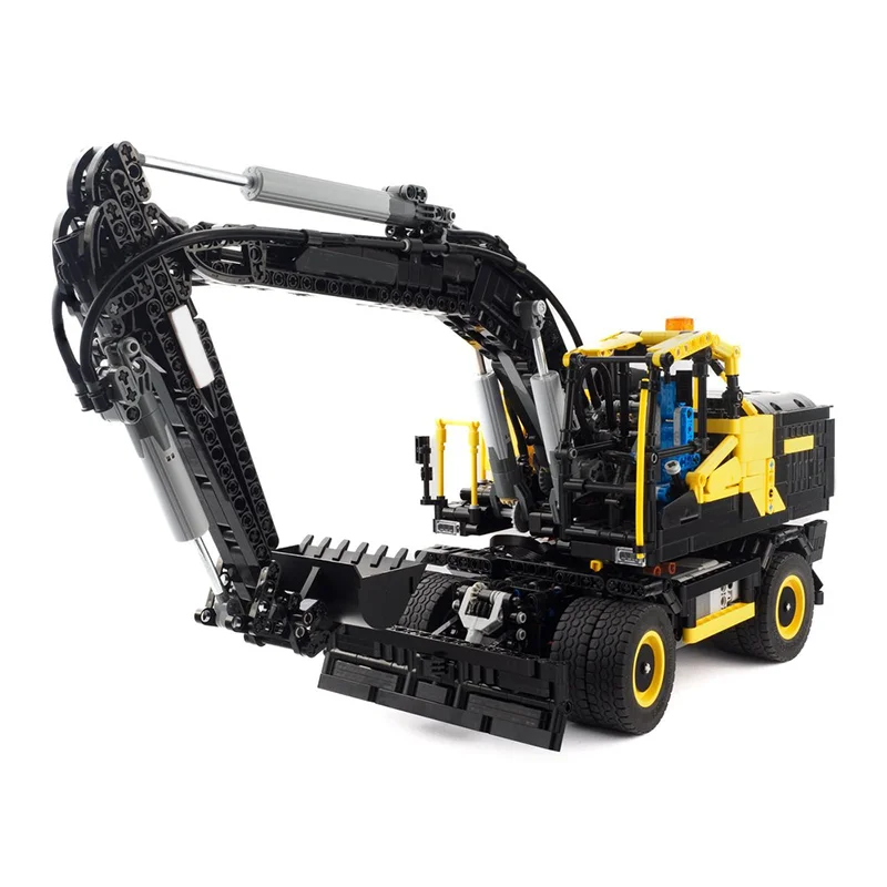 

2116 Parts High-Detail RC Wheeled Excavator Ideal for Technic Enthusiasts Building Blocks Set Toy Birthday Christmas Gifts