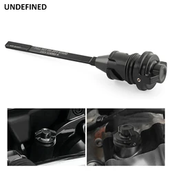 Motorcycle Black Oil Temperature Dipstick For Harley M8 Softail Fat Boy Breakout Street Fat Bob Low Rider S Sport Glide 18-2023