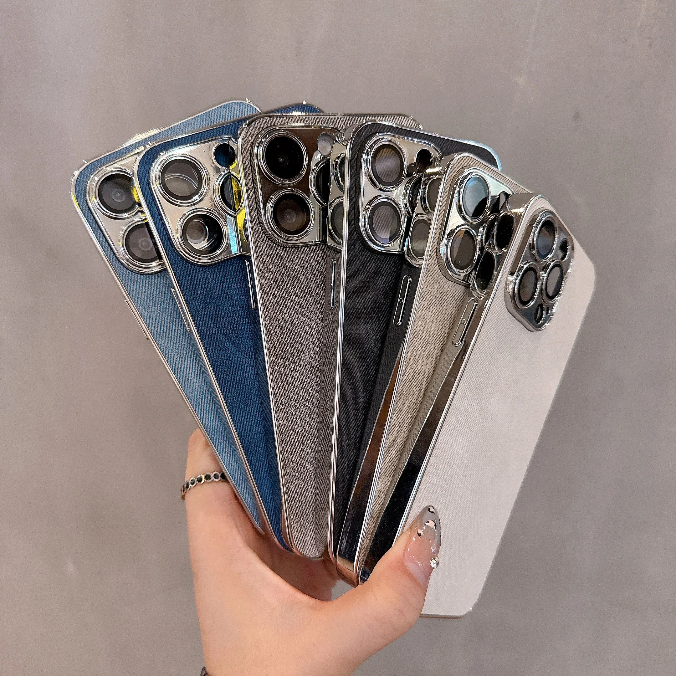 아이폰 17/16/15/14/13/12/11 프로 맥스용 전기도금 카우보이 패턴 폰 케이스 - 카메라 보호 기능이 있는 충격 방지 백 커버