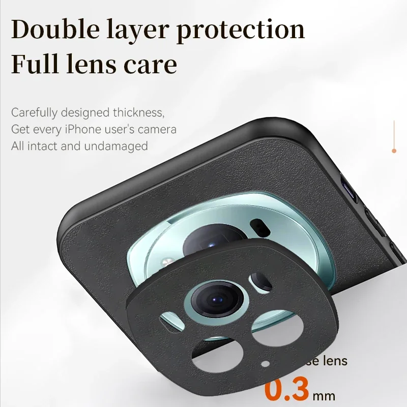 حافظة هاتف جلدية لهاتف Honor Magic 7 6 5 Ultimate 3 Pro Plus 4 Lite 5G غطاء خلفي مقاوم للصدمات حامل عدسة حماية حافظات ناعمة