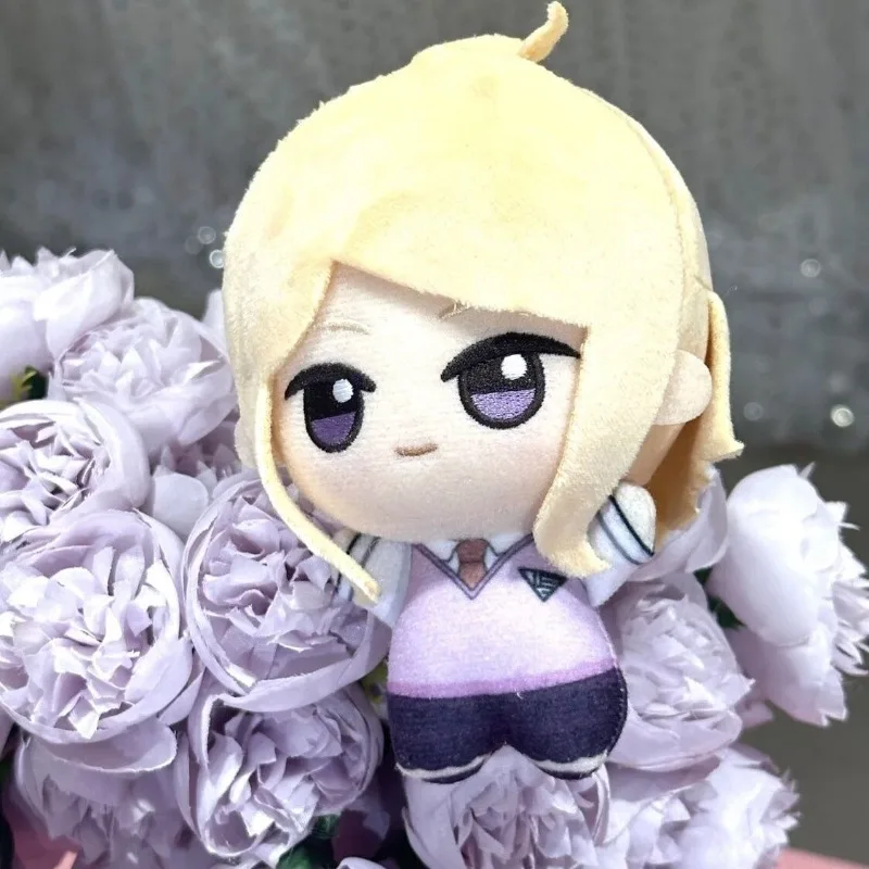 10CM  Killing Harmony Kaede Akamatsu Cosplay Mini Normal Body Plush Doll Pendant Keychain Stuffed Toys Fans Gift