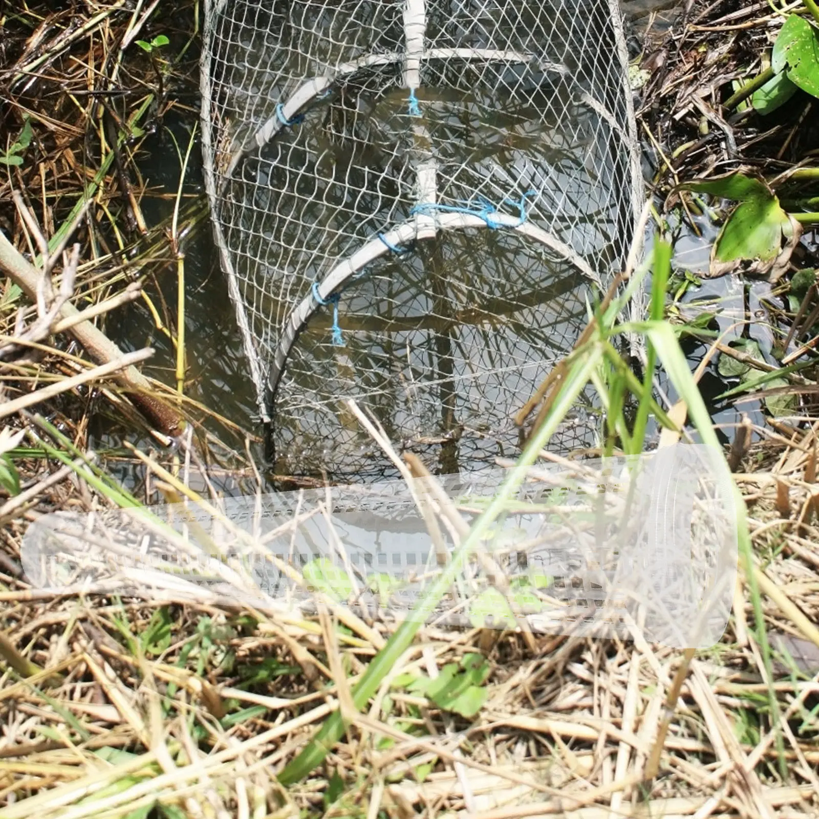 

Eel Fishing Trap Cage Reusable Plastic Crawfish Trap Shrimp Catcher Portable Fishing Netting Fish Catcher Shrimp Netting
