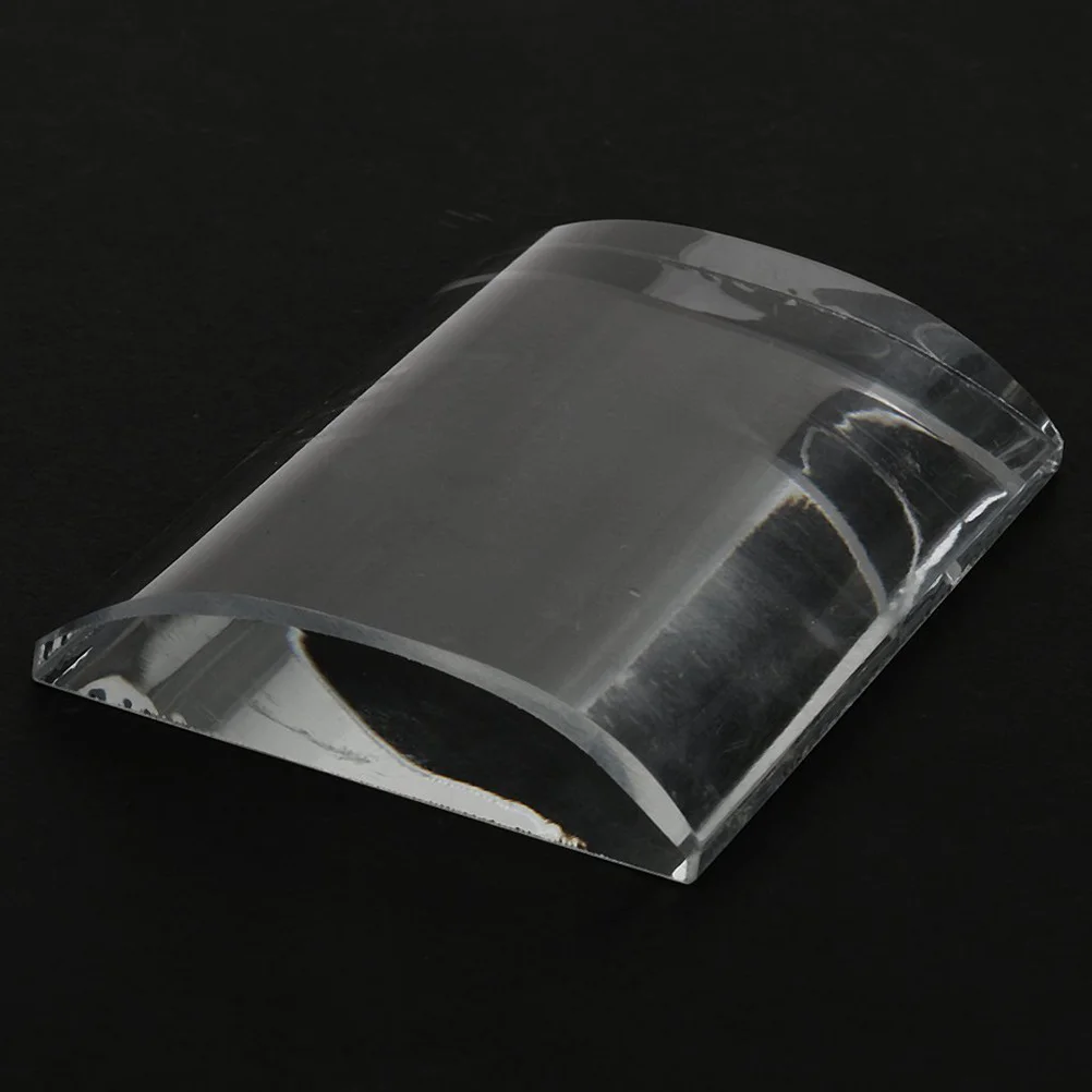 

Durable U Curved Tile Crystal Glass Adhesive Glue Pallet Holder for Eyelash Extensions Reusable Easy to Operate