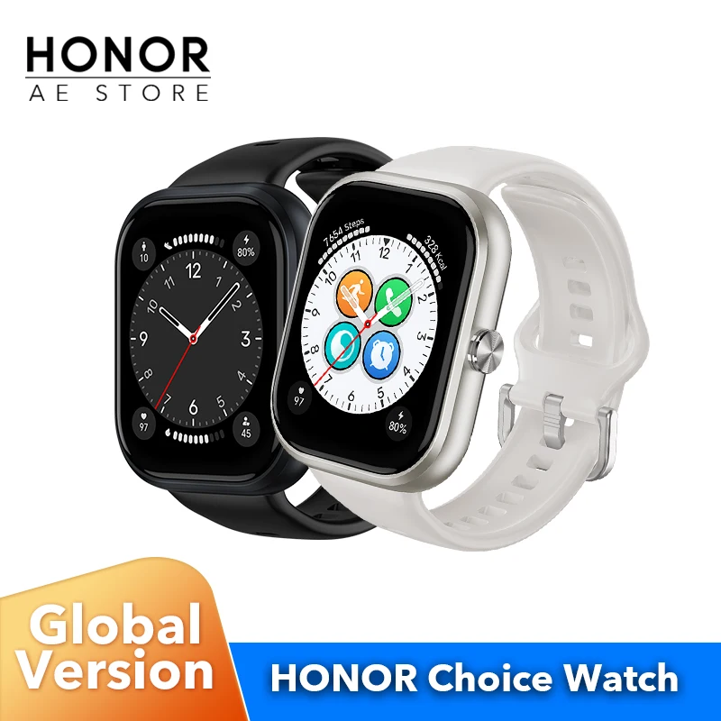 HONOR Choice Watch 1.95 Inches AMOLED Screen All-day Health Monitoring 5ATM  Bluetooth Call Ultra-long Battery