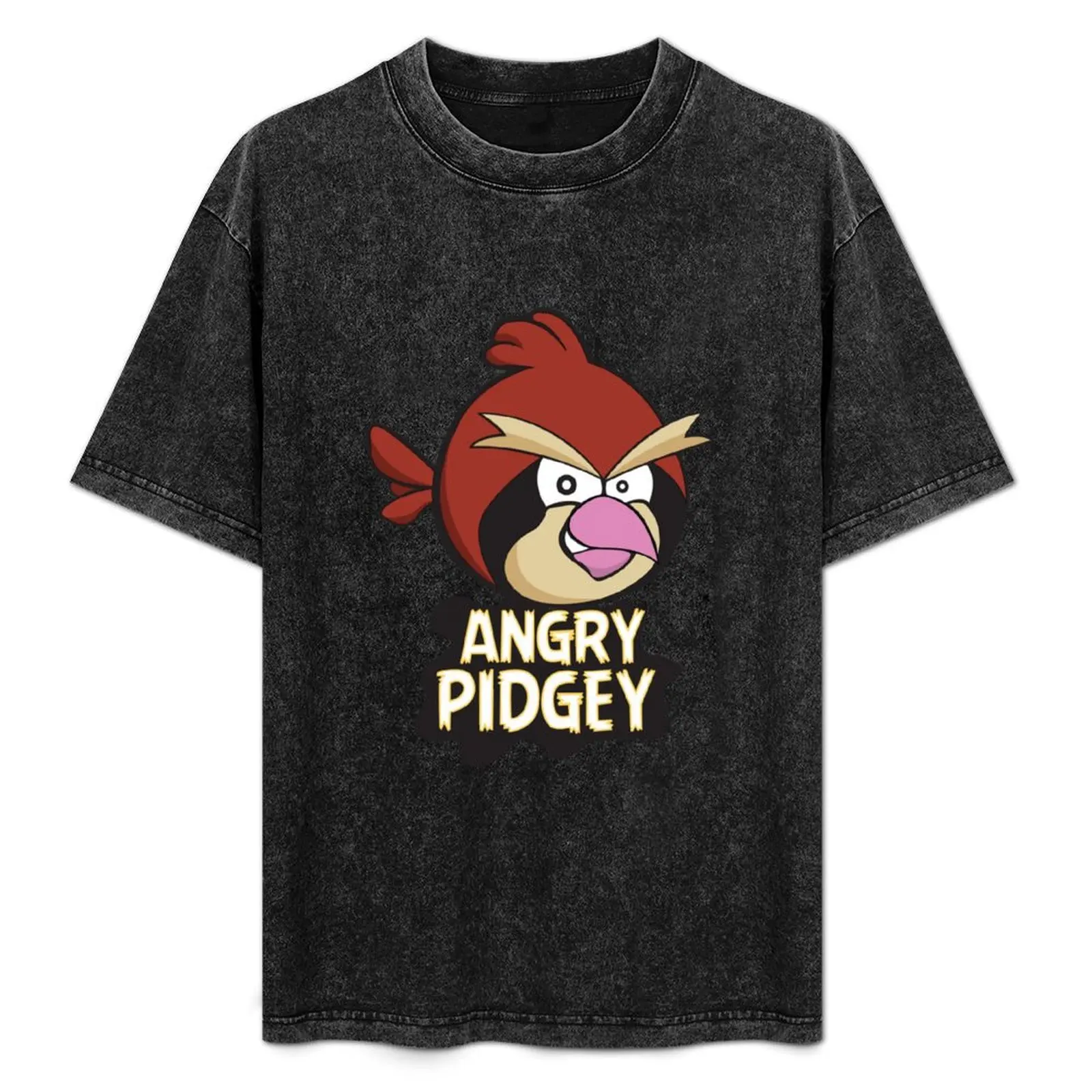 

Angry Pidgey T-Shirt oversized t shirt cute tops korean fashion men tshirt