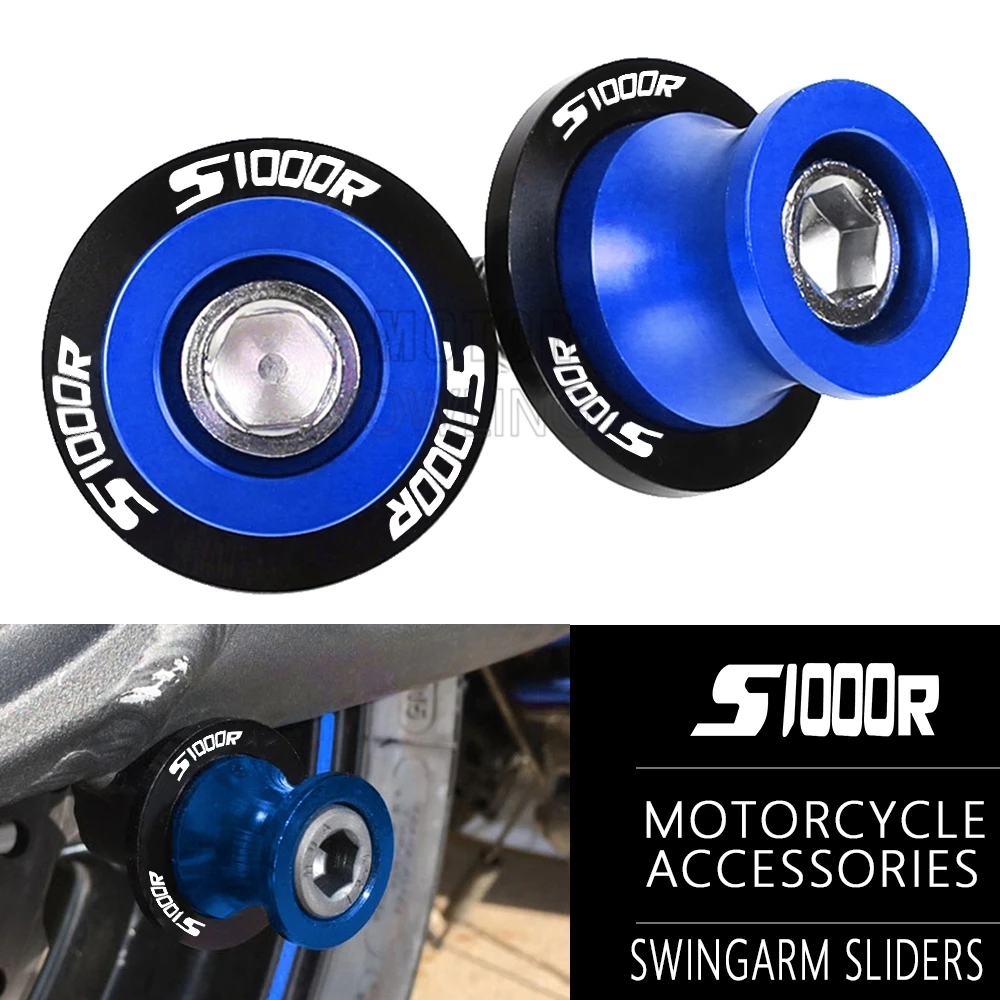 

For BMW S1000R S1000RR 2009-2023 2024 Motorcycle 8MM Swing Arm Stand Screw Swingarm Spools Slider S 1000 XR S1000 S 1000 R RR