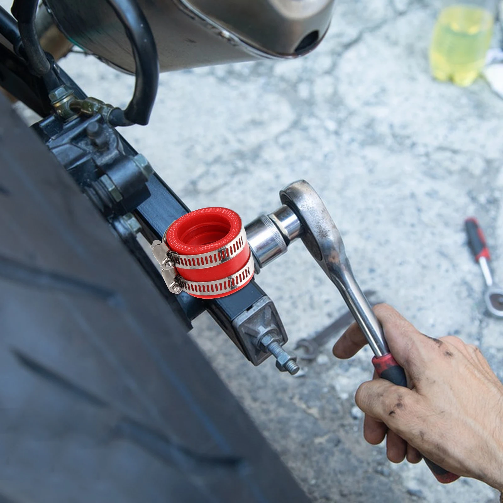 

Pe28/30 Carburetor Manifold High-Performance Fuel Supply System Upgrade Durable Heat-Resistant Motorcycle Modification Intake