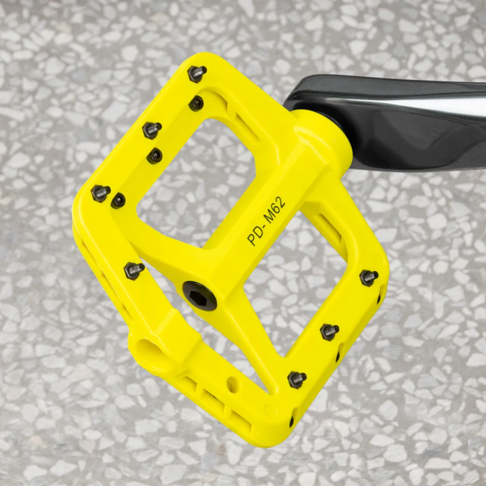 New nylon triplin mountain bike pedal large tread smooth durable bicycle pedal