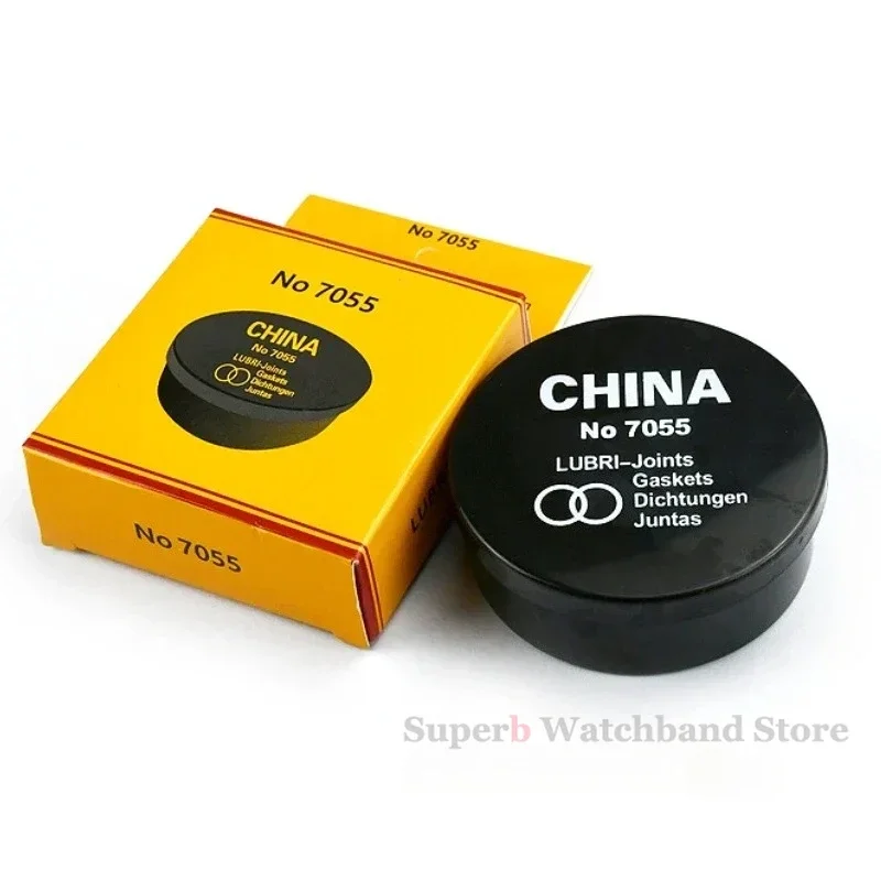 Watch Gasket Grease Watch Case Rubber Waterproof O-Ring Seal 0.5/0.6mm Oil-resistant Watch Repair Tool 1box for Watchmaker