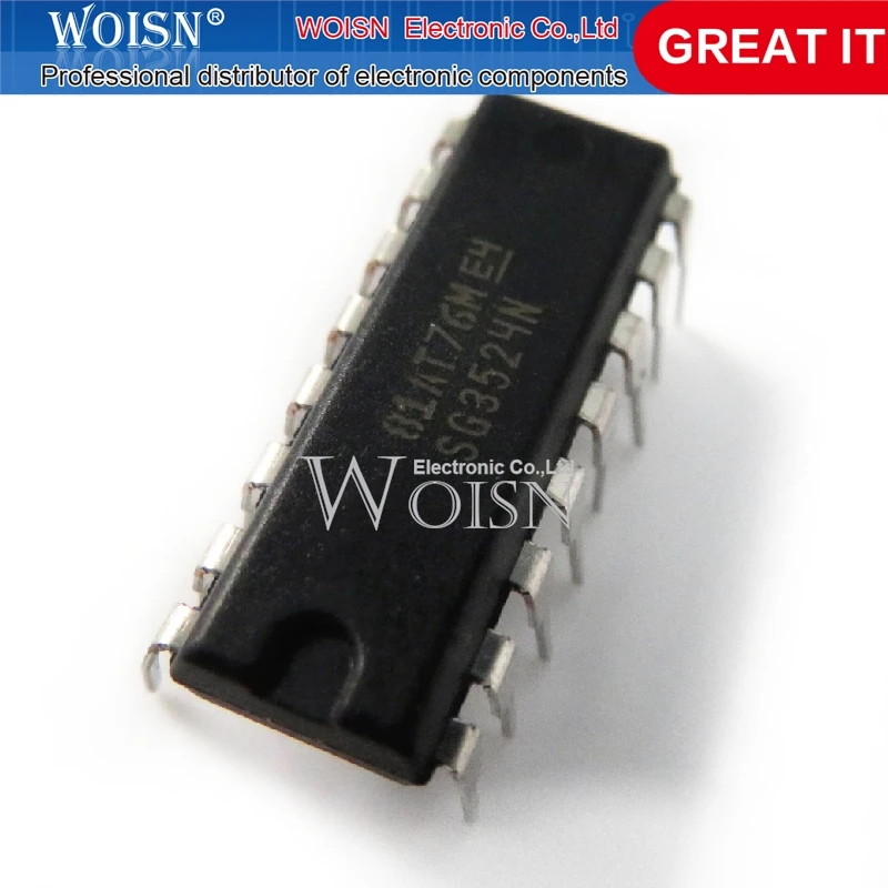 Sg3524n sg3524 dip-16, 5 pcs/lot, em estoque