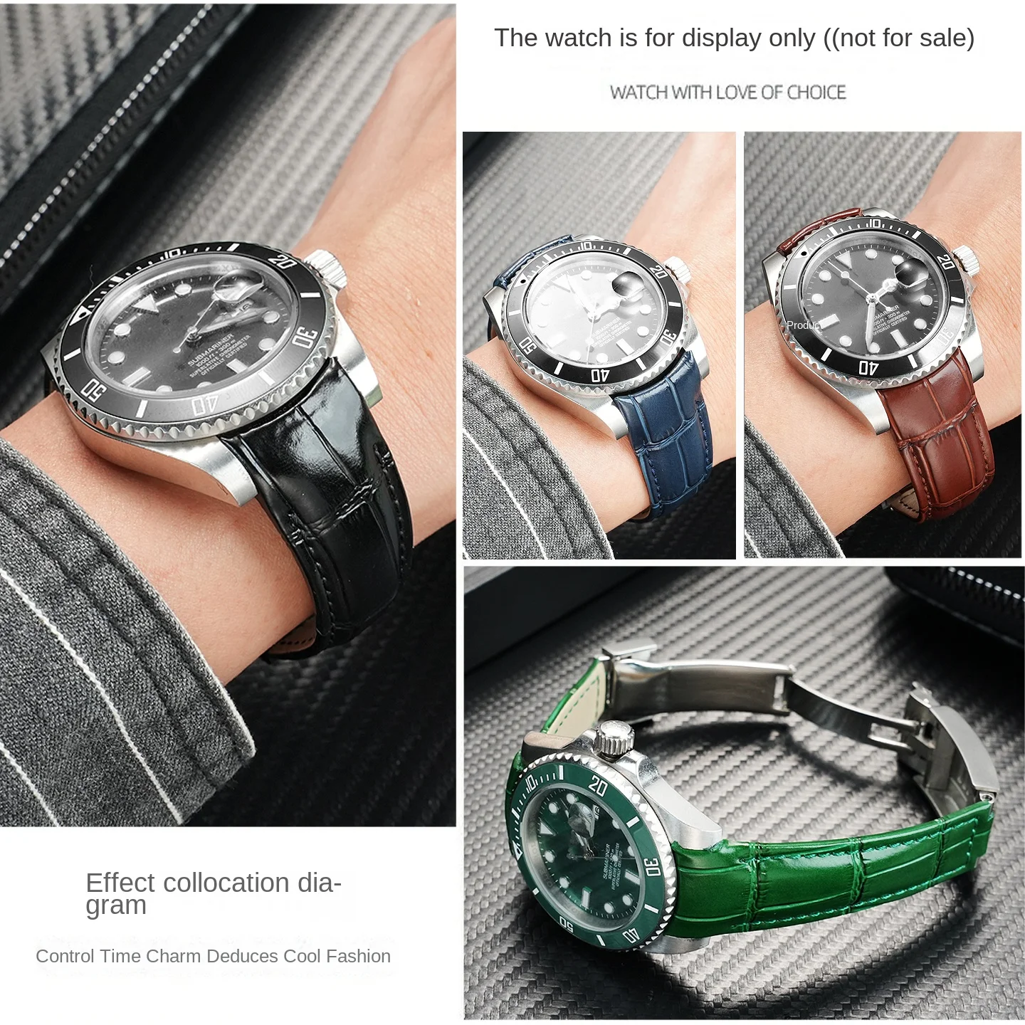 Curved End Watchbands For Role - огляд і ціна Rolex Watch Submariner