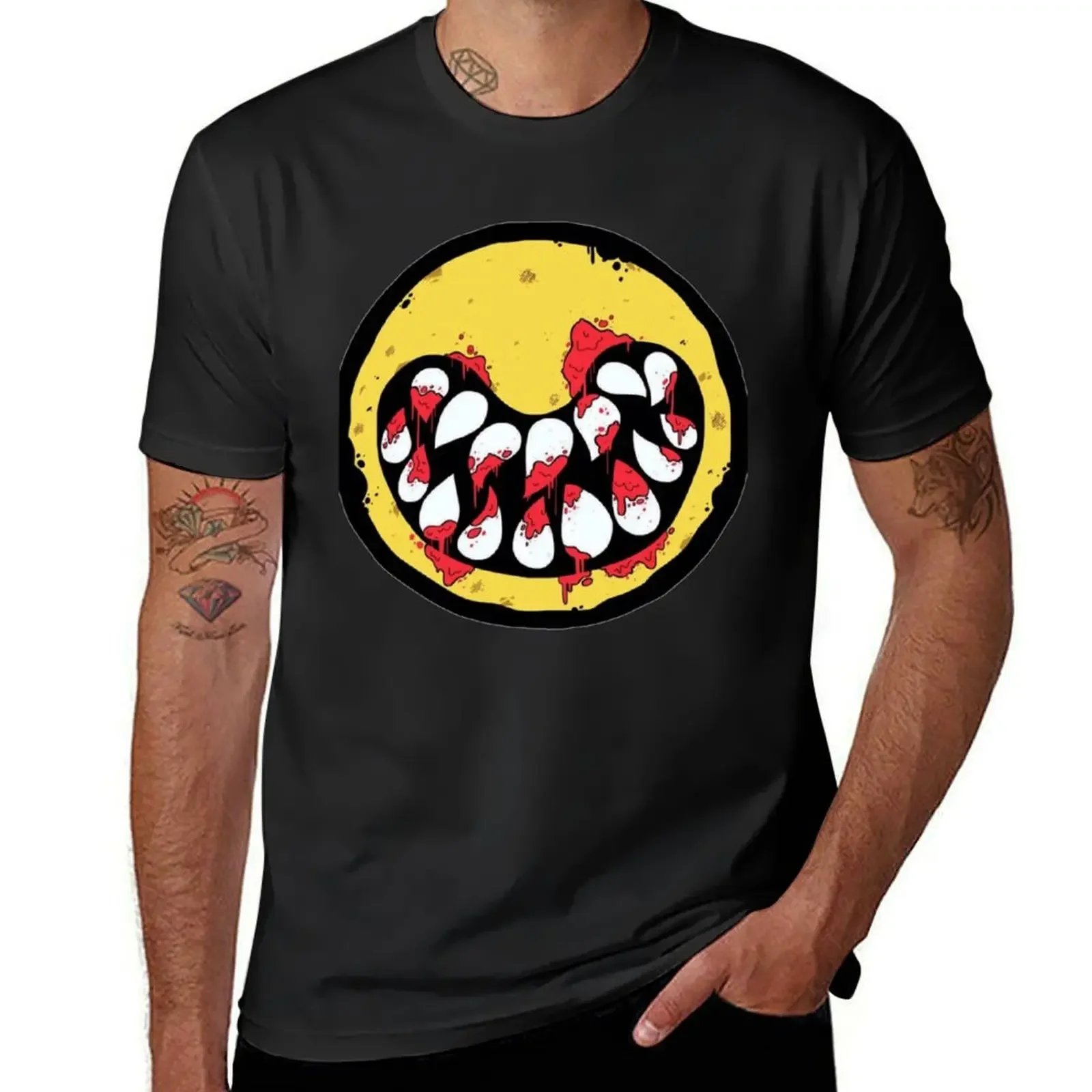 

kami smile T-Shirt luxury t-shirt quick-drying T-shirt men